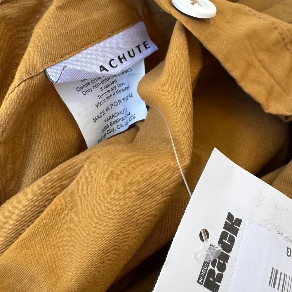 PARACHUTE Percale Duvet Cover in Honey size King / cal King New w tags